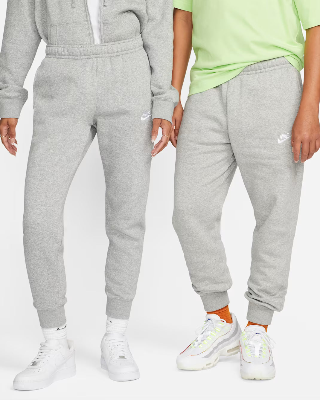 Nike Club Unisex Grey French Terry Joggers