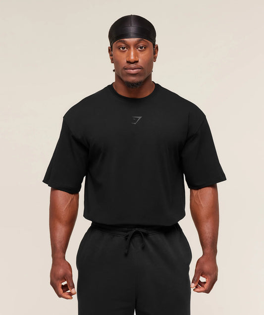 GYMSHARK POWER TSHIRT BLACK